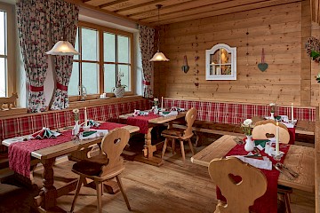 Our cozy and rustic restaurant...
